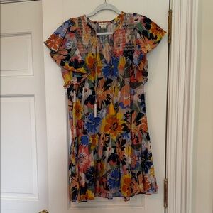 Shoshanna Multicolor Floral Dress